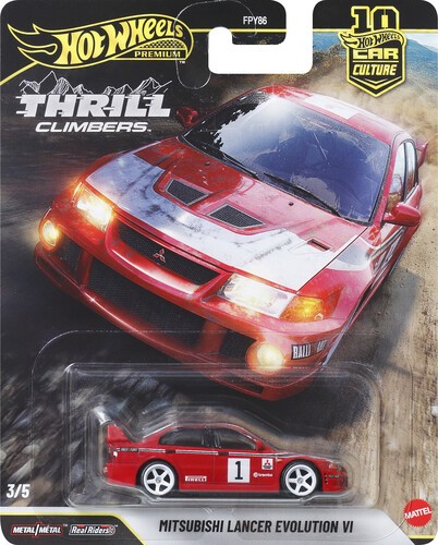 Mattel - Hot Wheels Premium: Thrill Climbers Mitsubishi Lancer Evolution VI [New