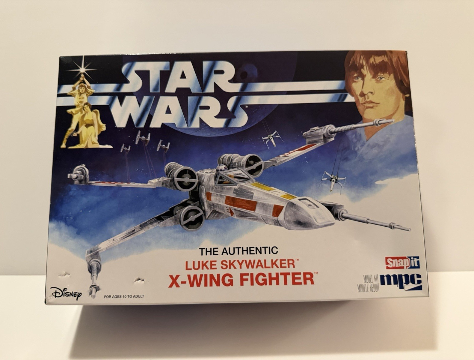 MPC Snap-It Star Wars Luke Skywalker X-Wing 1:48 Kit w/ Stand MPC948/12