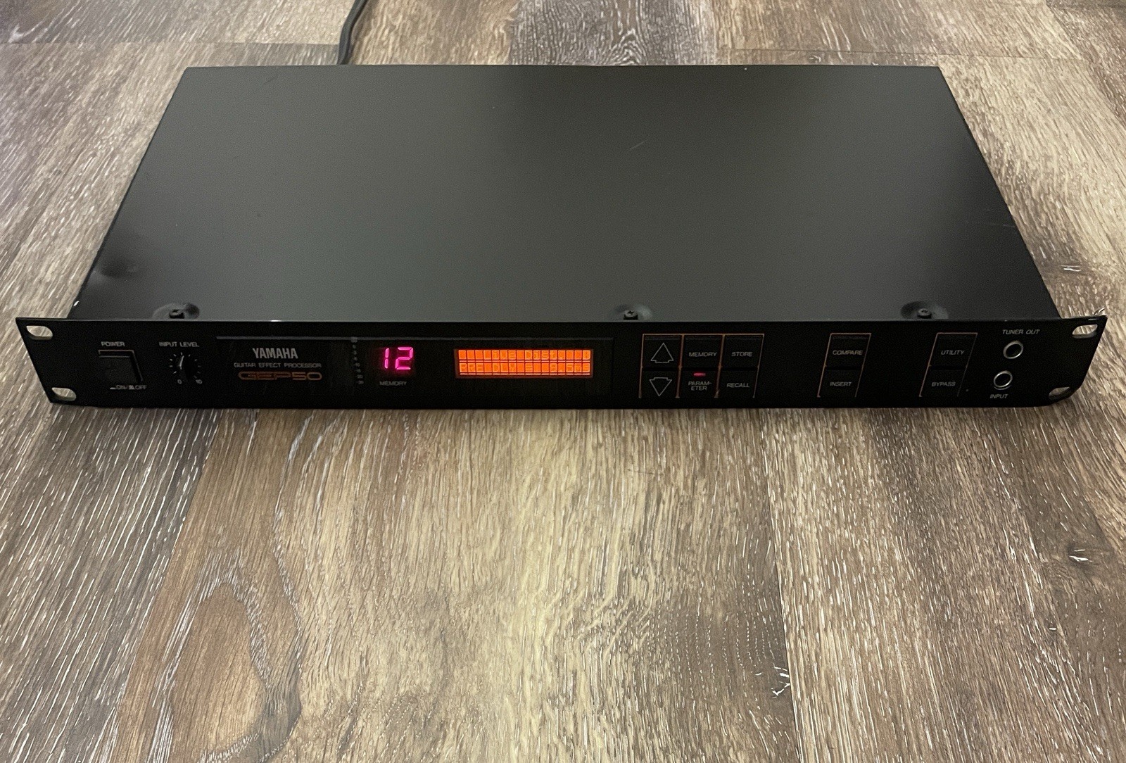 Yamaha GEP50 Guitar Effects Processor – Multi-Effects Rack Unit