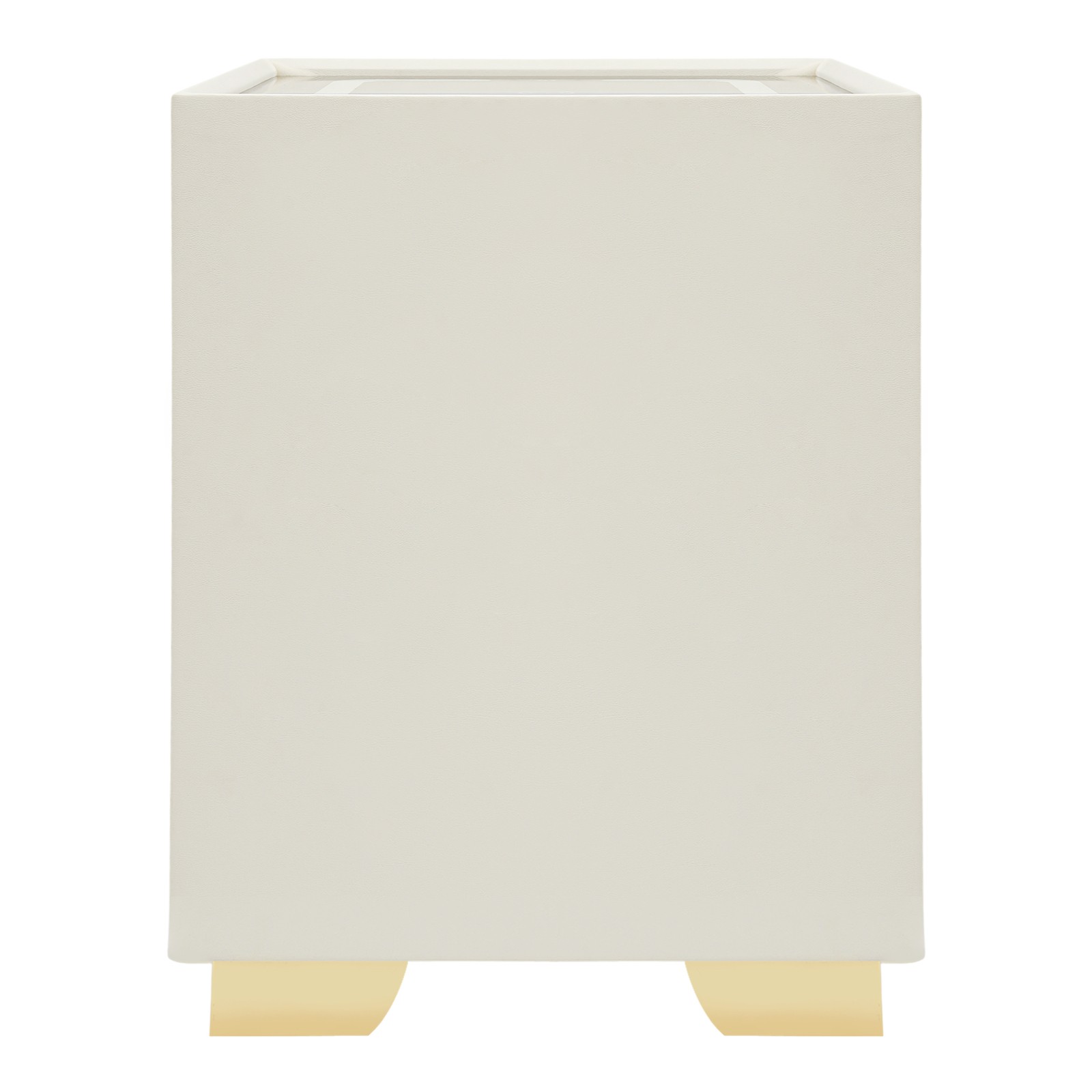 Led Nightstand with Wireless Charging and Secure Safe Box Storage