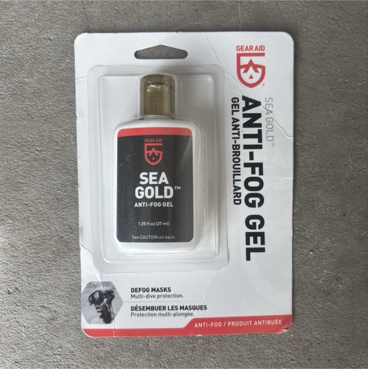 Gear Aid Sea Gold Anti-Fog Gel for Scuba & Snorkeling Masks