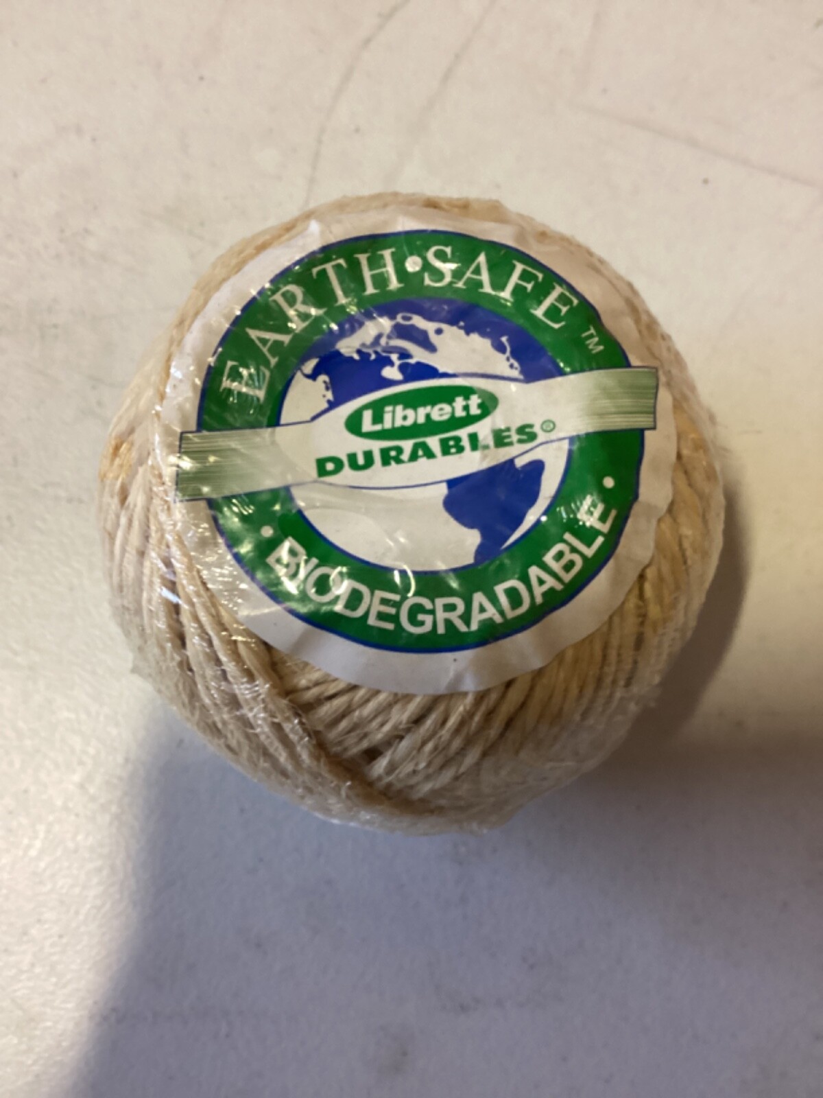 Librett Durables Natural Twine, Cotton, 350-Feet, Made in America