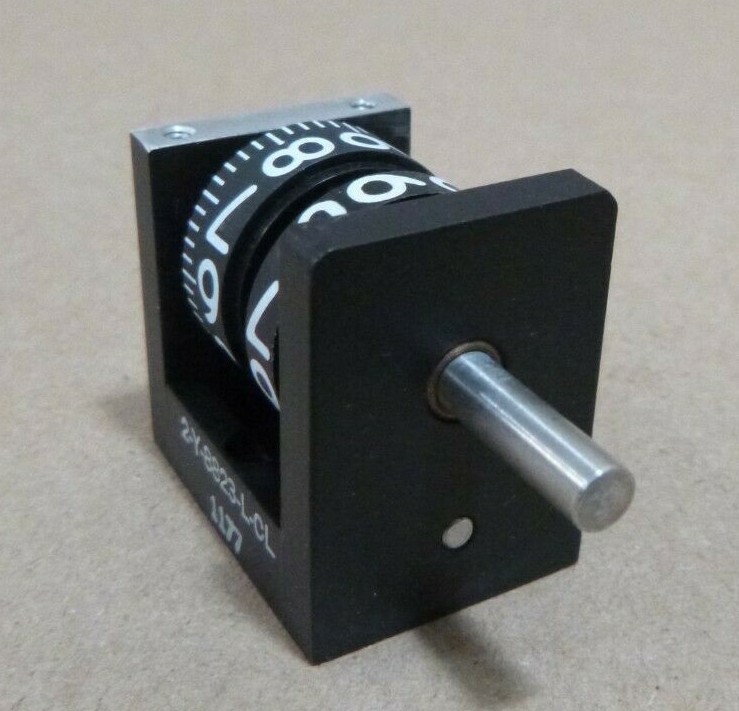 DURANT EATON 2-Y-8823-L-CL 2-WHEEL ROTARY MECHANICAL COUNTER 0 TO 9