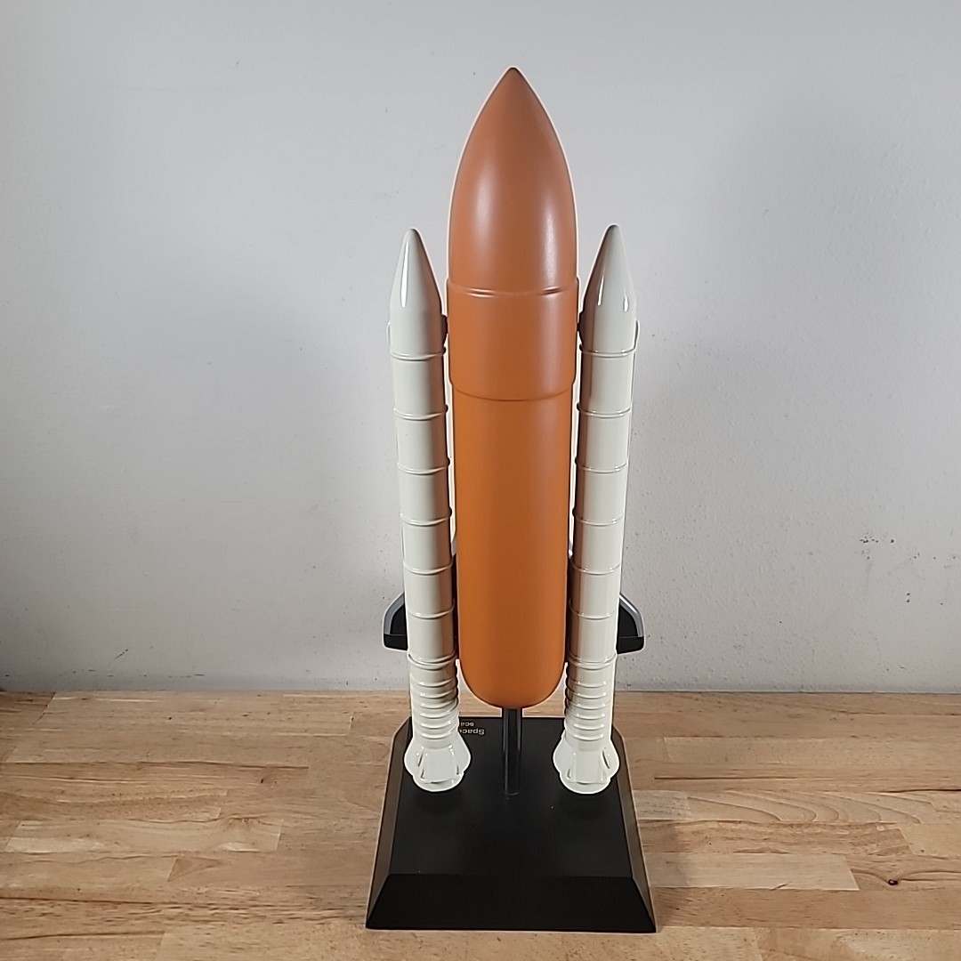 Nasa Atlantis Space Shuttle Orbiter Full Stack Desk Display 1/100 Scale