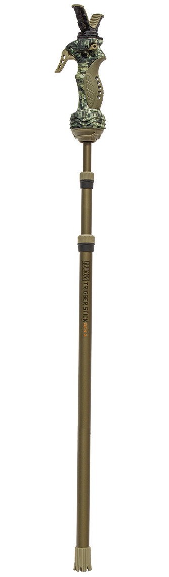 Primos Trigger Stick Gen3 Tall Monopod Shooting Stick with One-Hand Adjust 65813