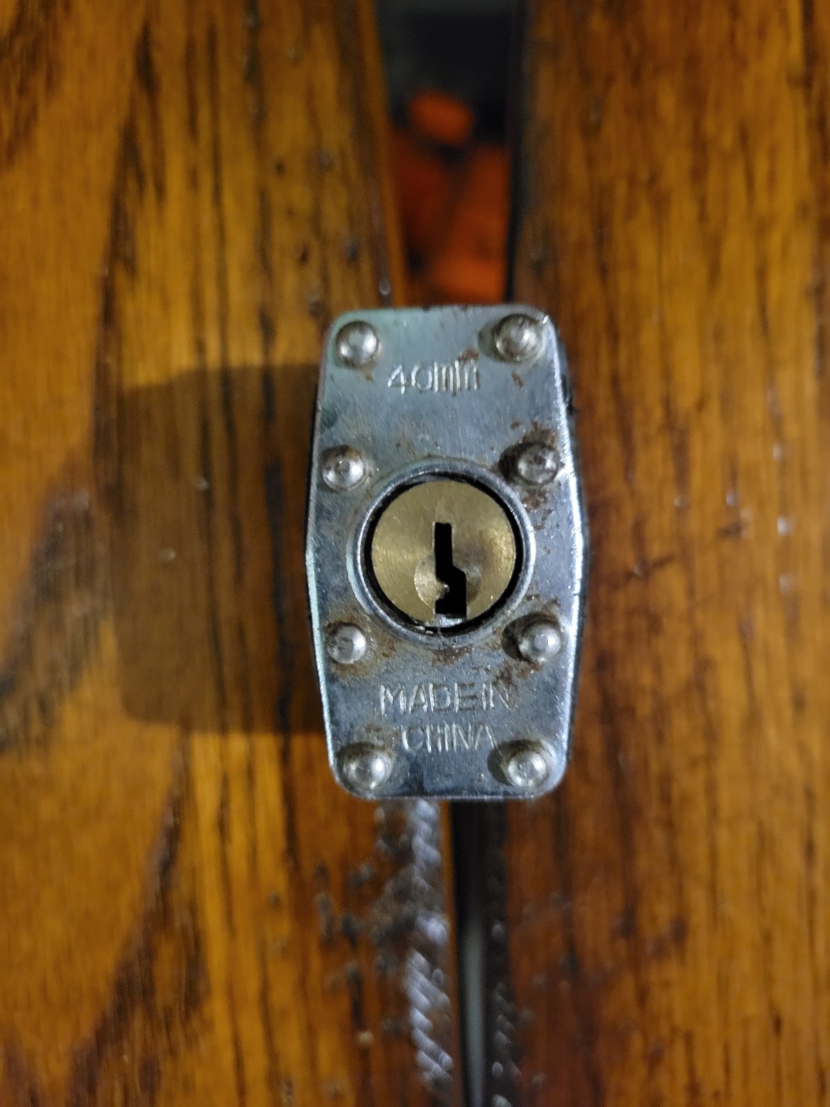Aco Padlock With Keys Opens