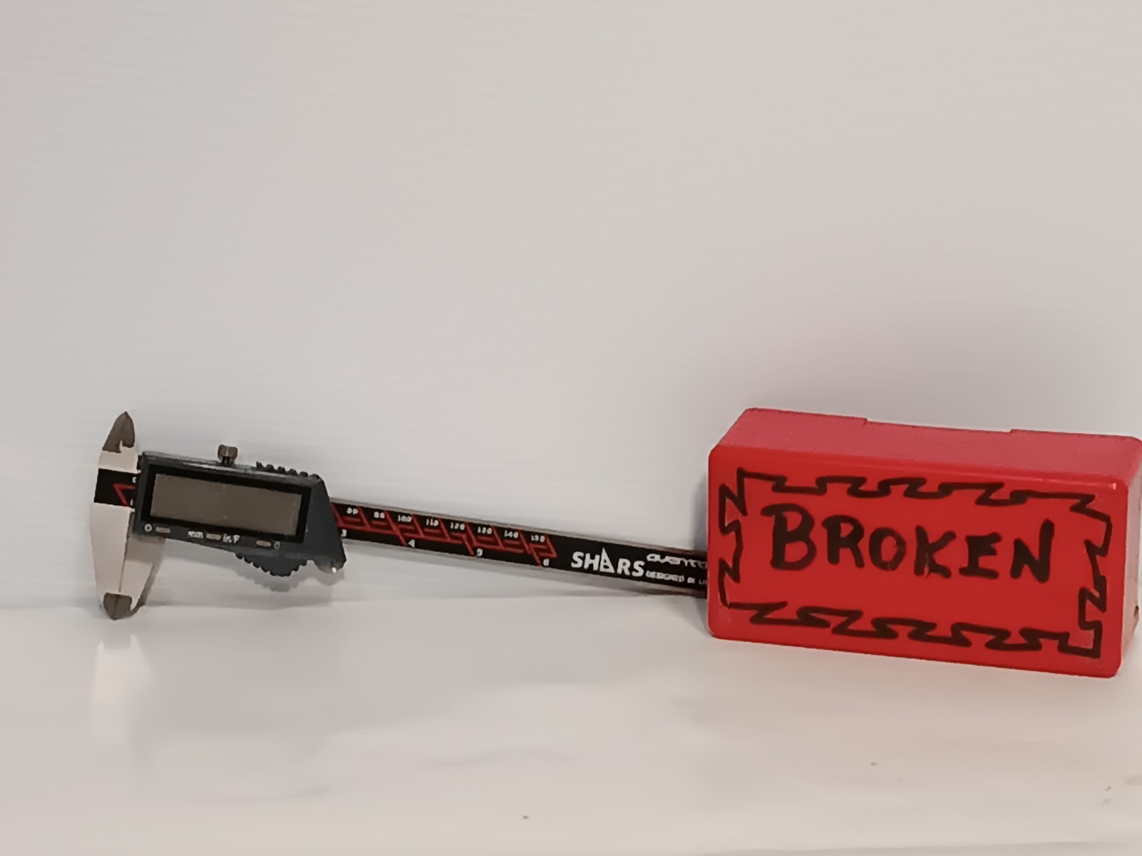 Shars Aventor Electronic Digital Calipers 6" Pre-Owned, Sold for Parts or Repair