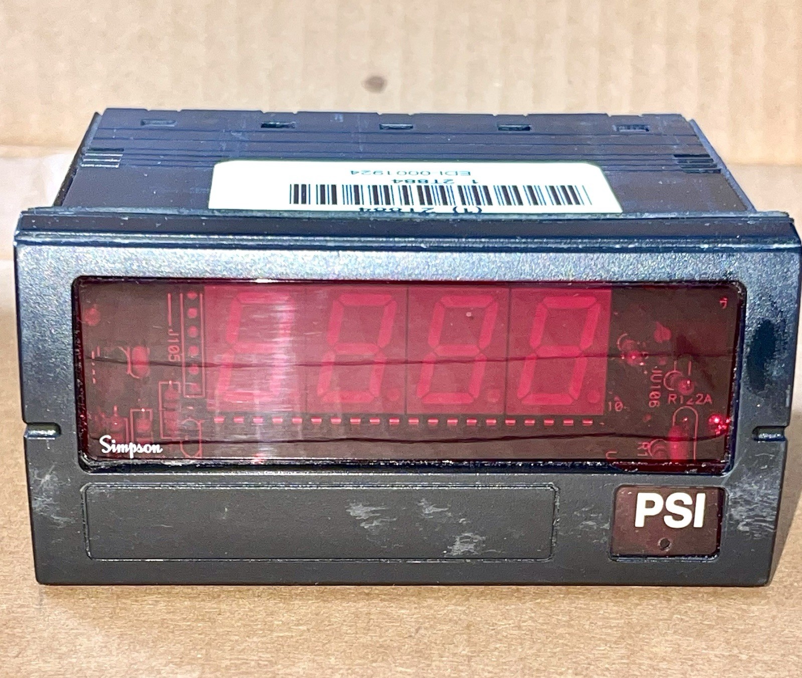 Simpson F351710 Panel Meter 2T884 Used In Excellent Condition Fast Shipping