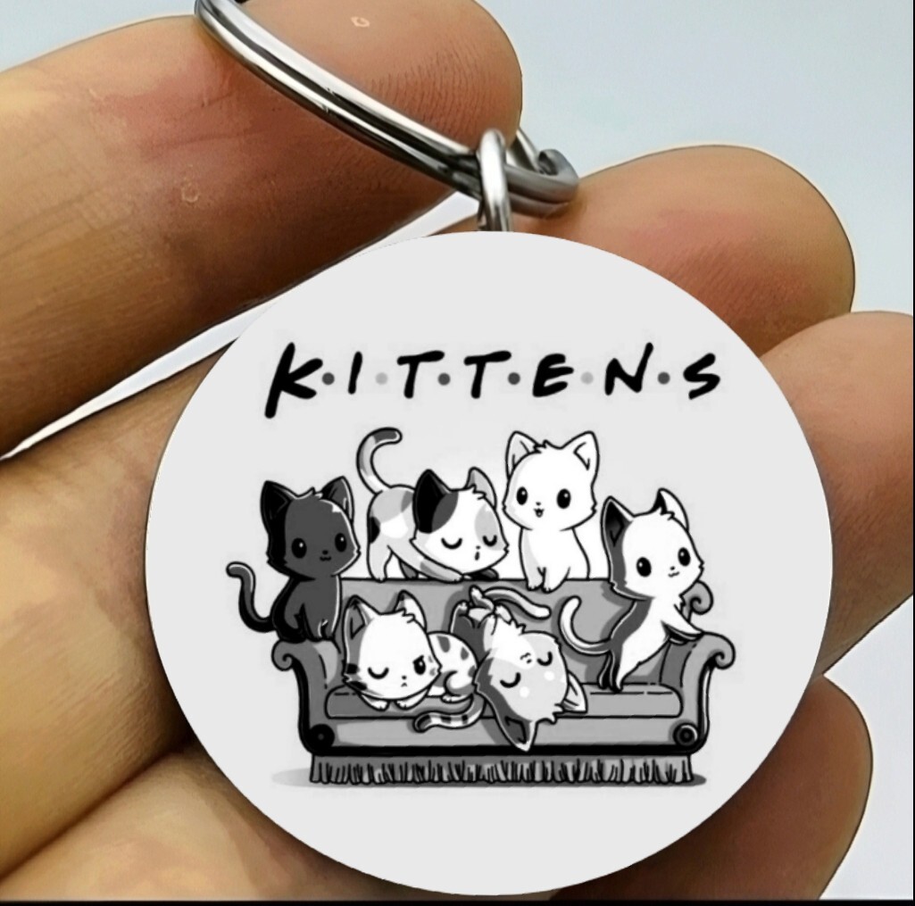 Kitten Kitty Cat Hot Funny Keychain