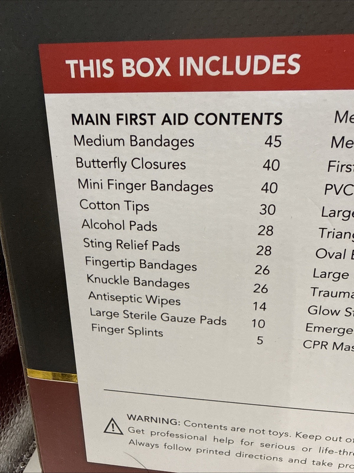 Ultimate Roadside Emergency Kit And First Aid 348 Piece Kit Hard Case Swiss Safe