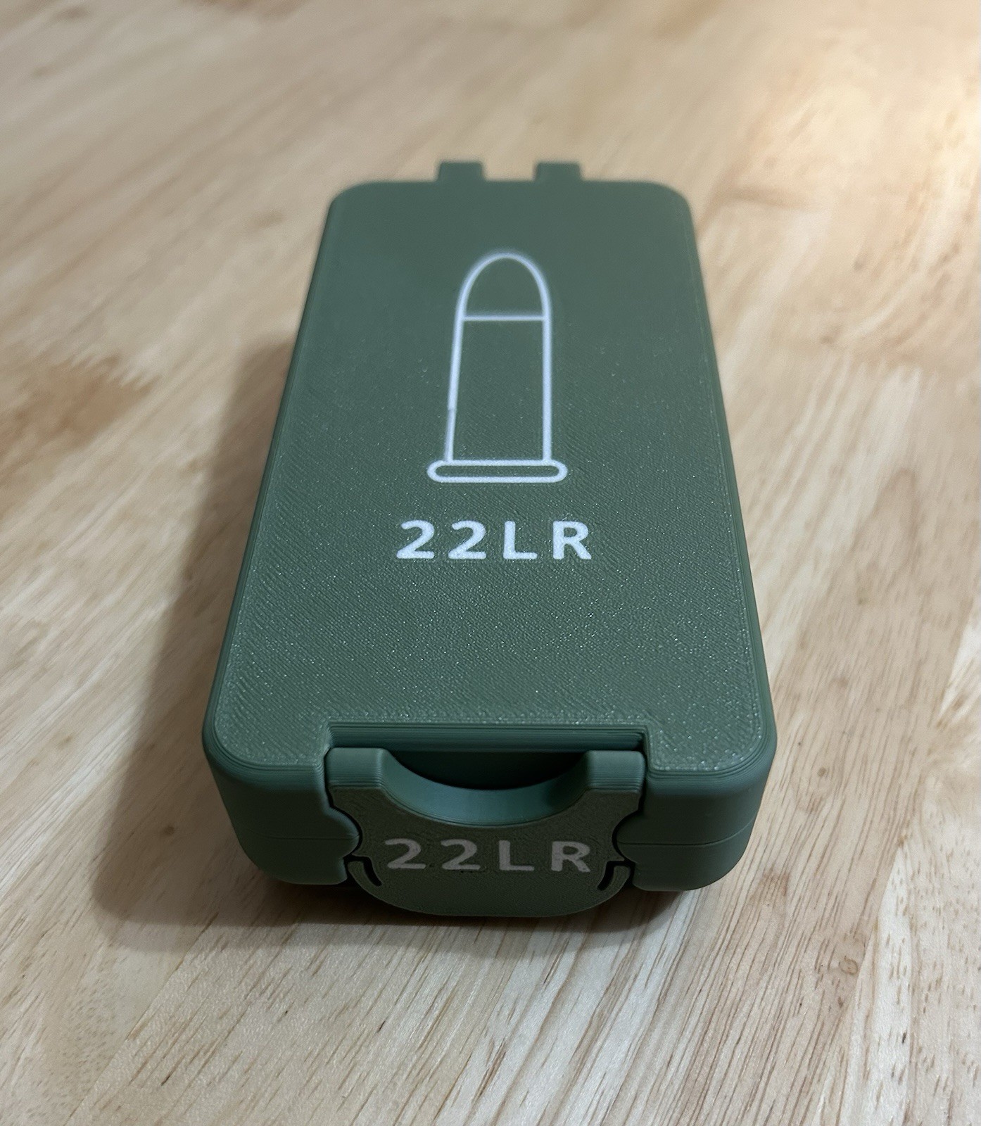 22 LR Ammunition Box 120 Round Capacity Made In The USA