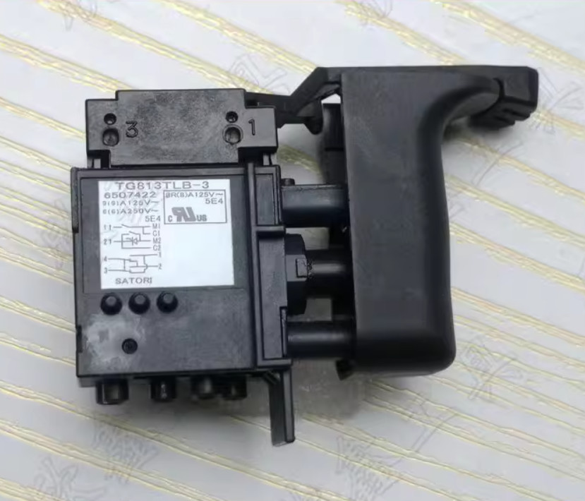 Satori Makita Electric Drill Speed Control Switch TG813TLB-3 9(9)A 125V6(6)A250V