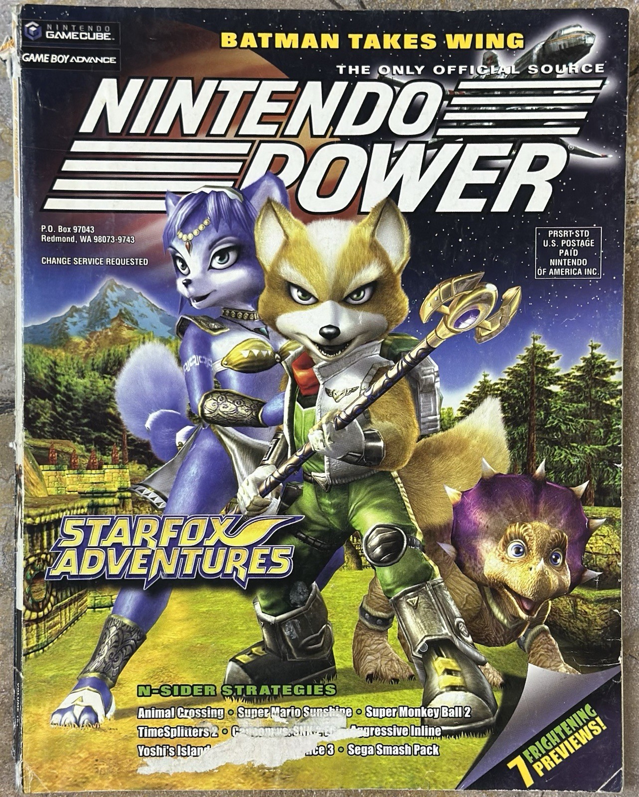 Nintendo Power Volume Number 161 Starfox Adventures, Batman Takes Wing