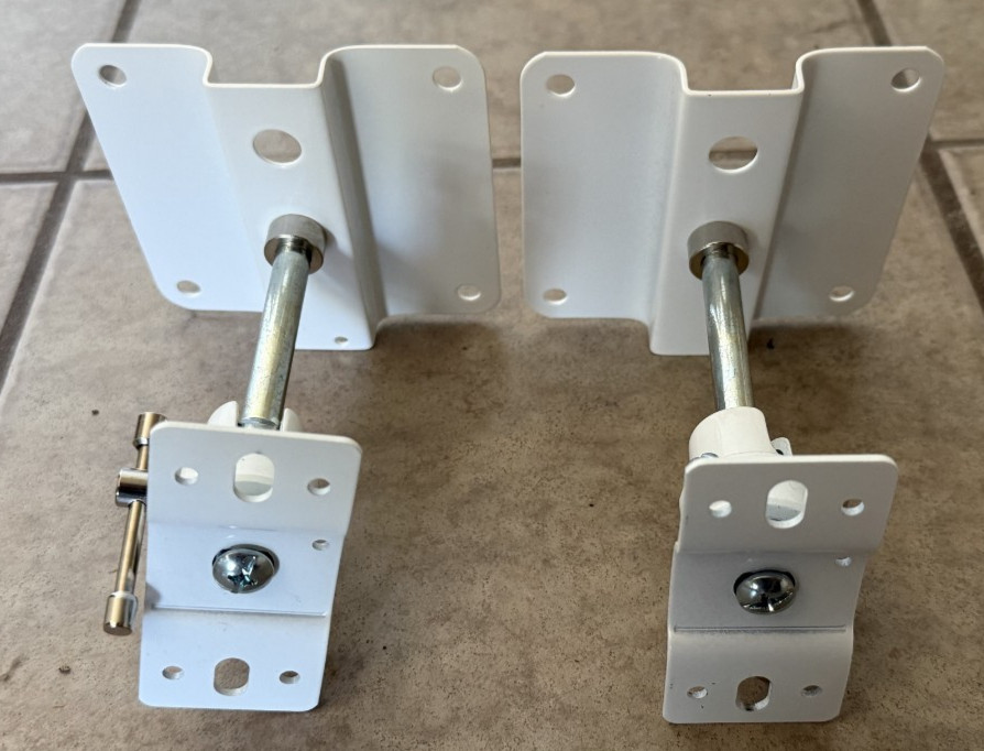Pair wall speaker brackets, New !