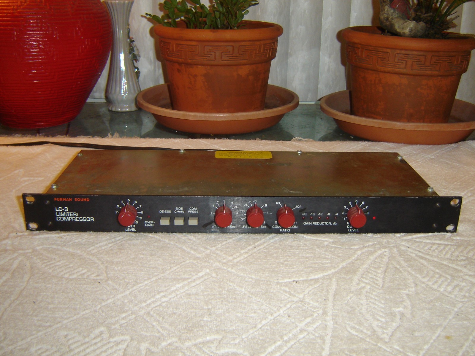 Furman Sound LC-3, Limiter / Compressor, Vintage Rack