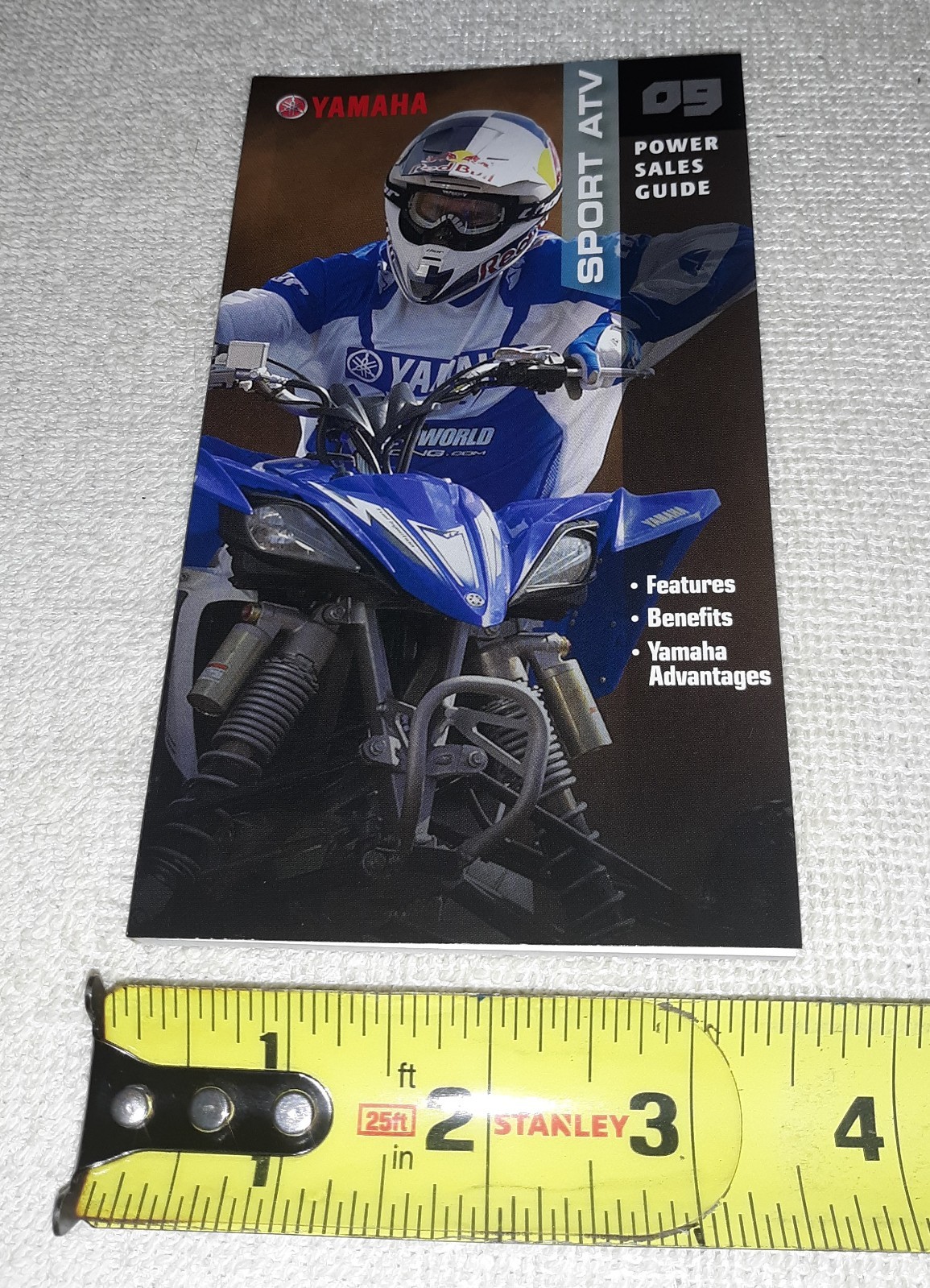 Yamaha Sport ATV 2009 Dealer Power Sales Guide - Raptor 90 250 350 700R YFZ 450