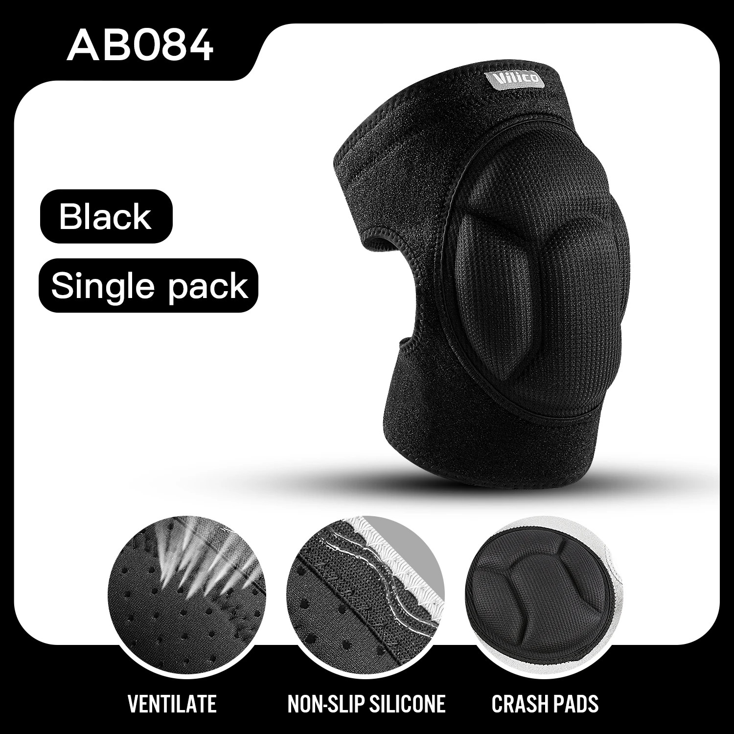 Vilico Collision Knee Pads Fitness Basketball Running Cycling Sports Knee Protec