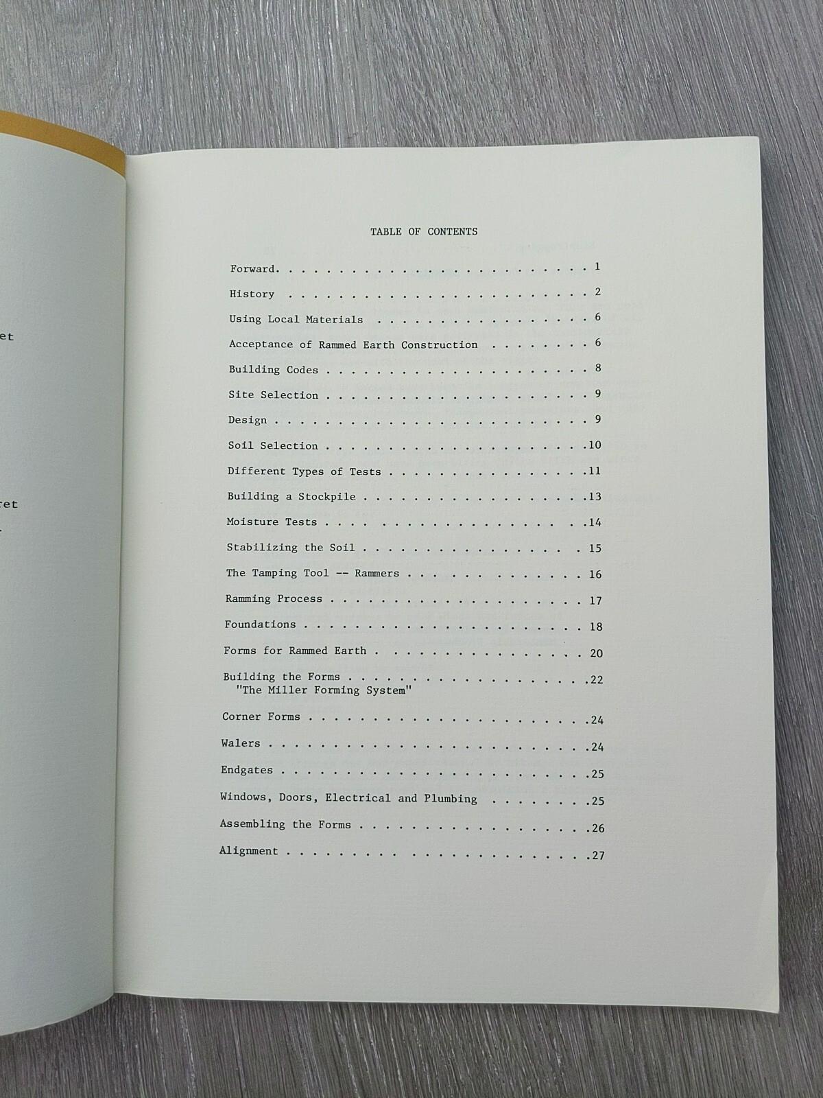 Manual For Building Rammed Earth Wall
