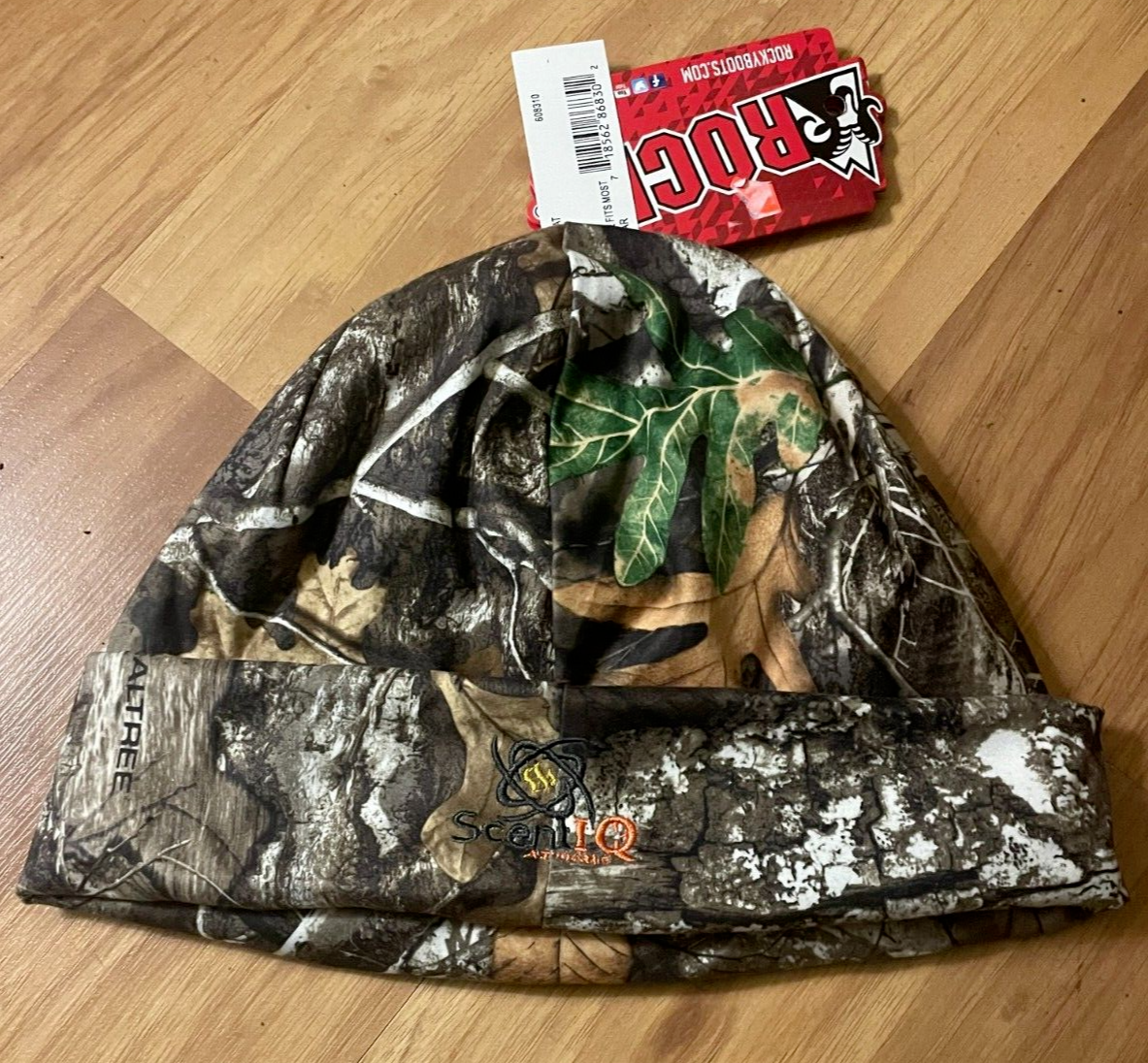 Rocky 40G Insulated Cuff Hat With Scent IQ Atomic in Realtree Edge Camo 608310