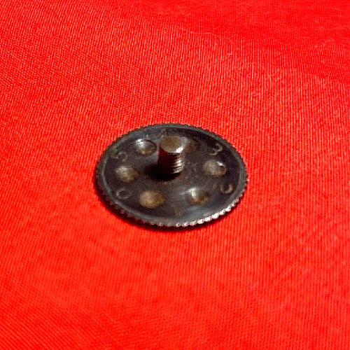 Vintage Dockendorff 6-Position Rear Sight Elevator Riser Wheel - Old Sight Parts