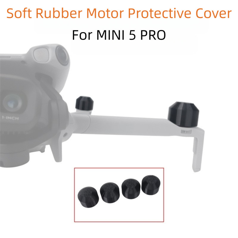 Soft Rubber Motor Protective Cover for DJI for MINI 5 Pro Dust Moisture