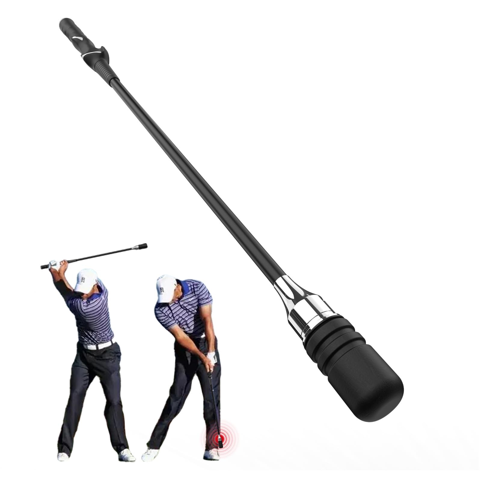 Golf Swing Speed Trainer, Golf Grip Trainer for Warm Up and Click Stick Tempo...