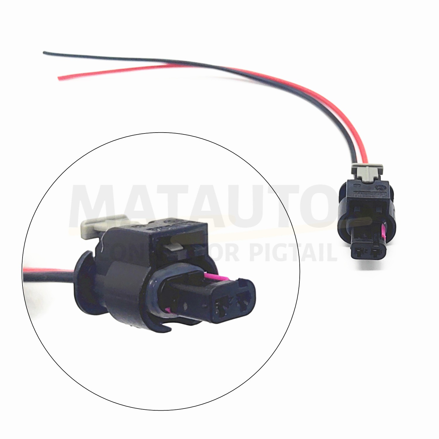 2 Wire License Plate Light Connector Repair For Jeep Cherokee 2019-2021