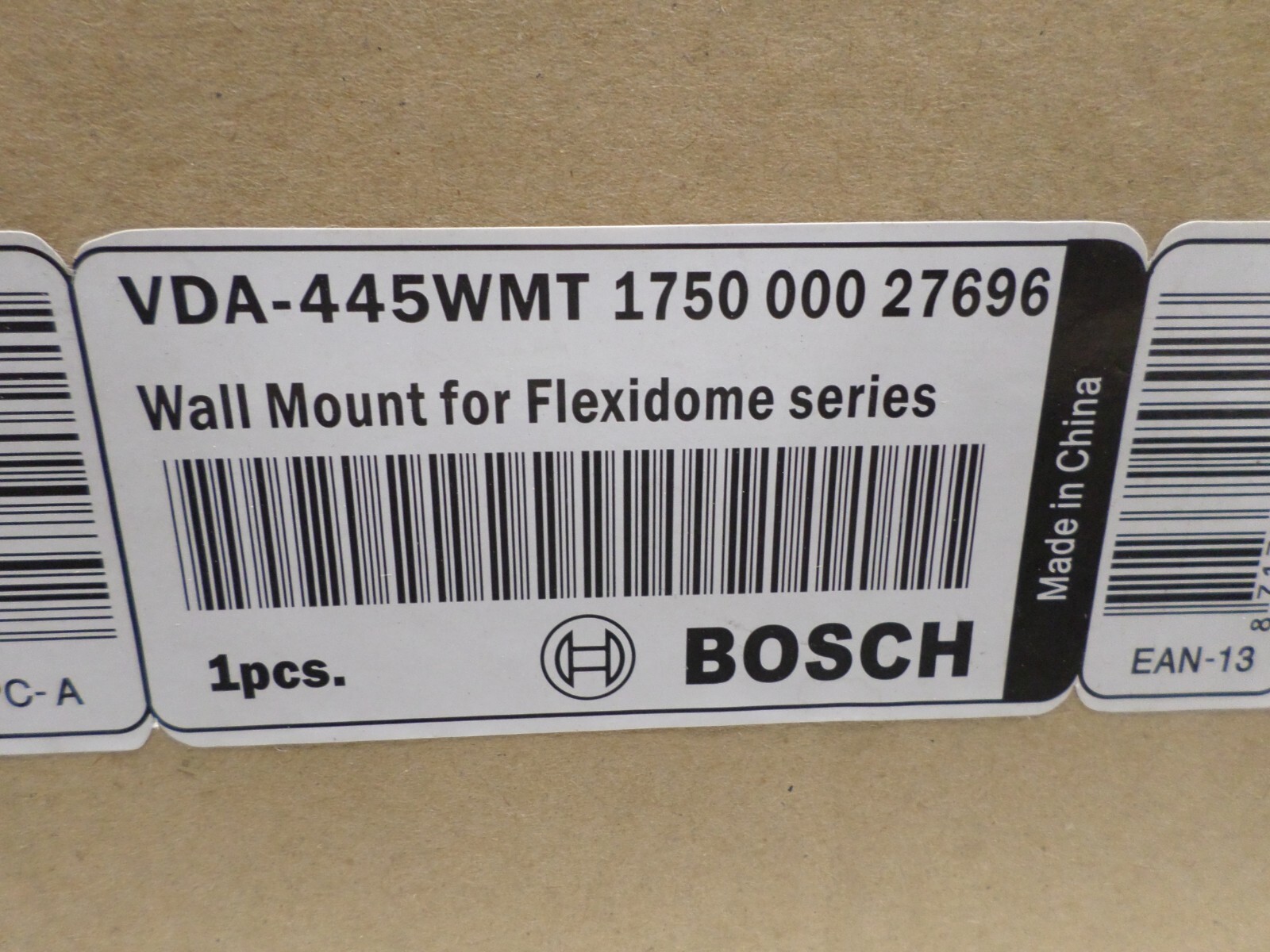 Bosch VDA-445WMT Wall Mount Bracket for Flexidome Series Surveillance Camera