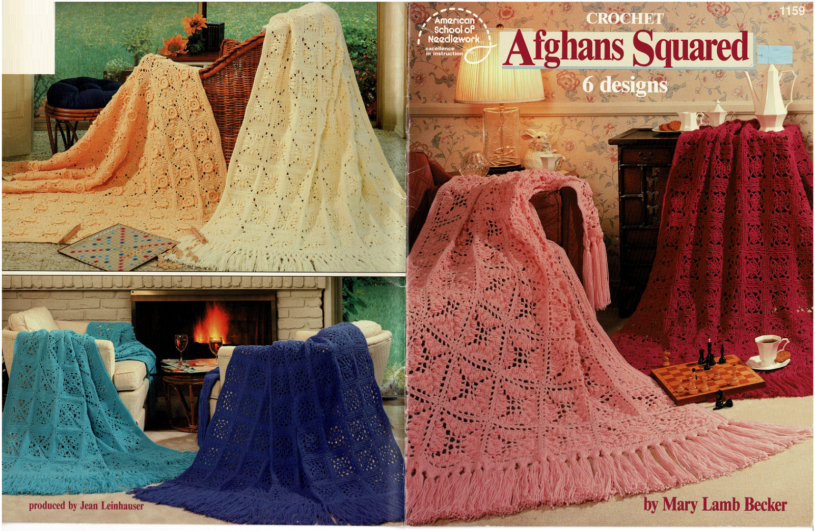 CROCHET AFGHANS SQUARED (PAPERBACK)