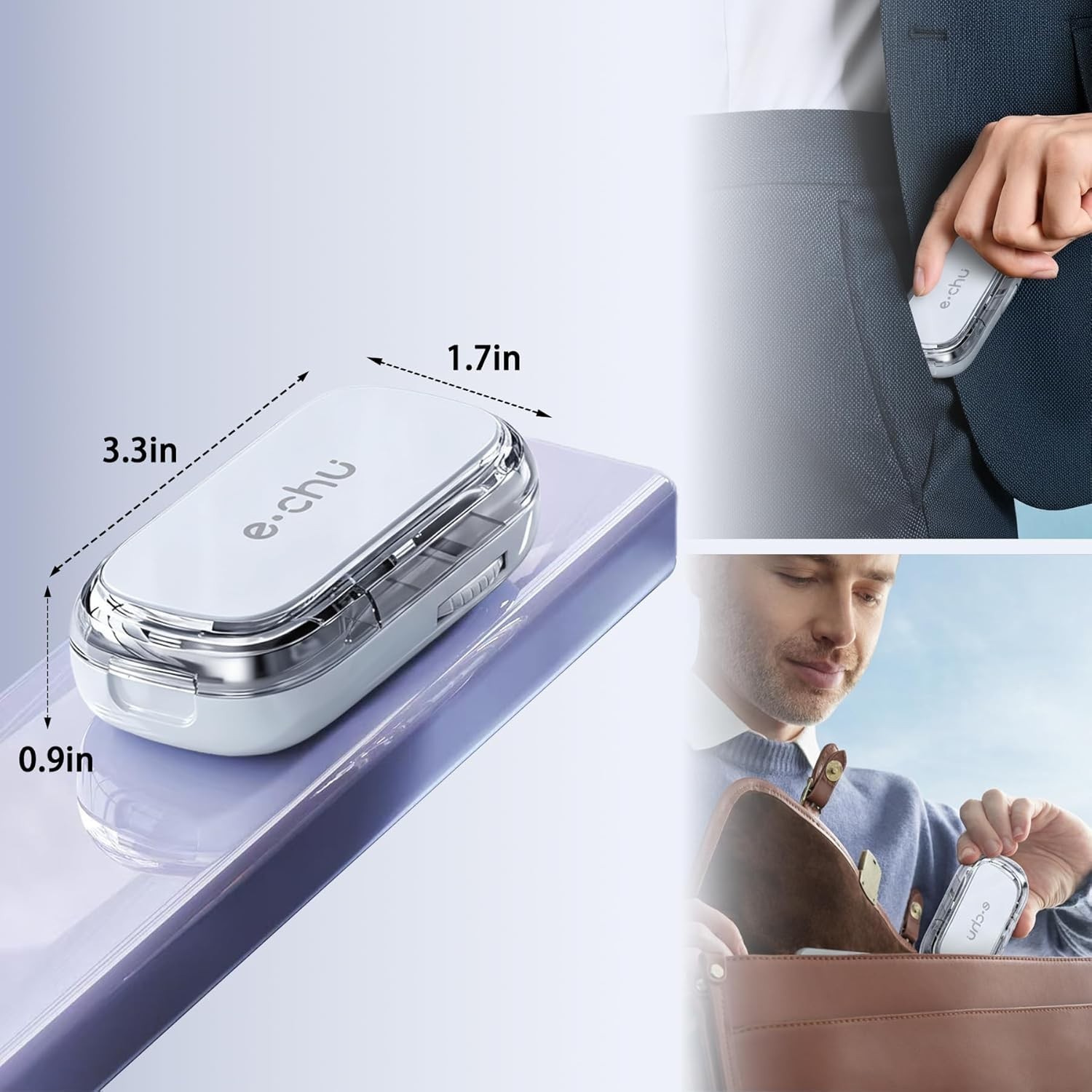 Pill Cutter Splitter for Small and Tiny Pills - 1/4 Adjustable Pi