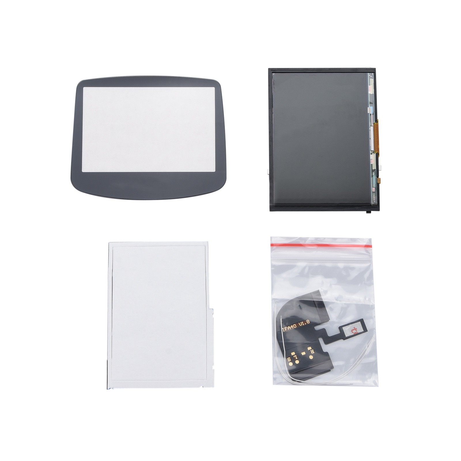 Replacement IPS Screen MOD LCD Backlight Kit For Nintendo Game Boy Advance GBA E