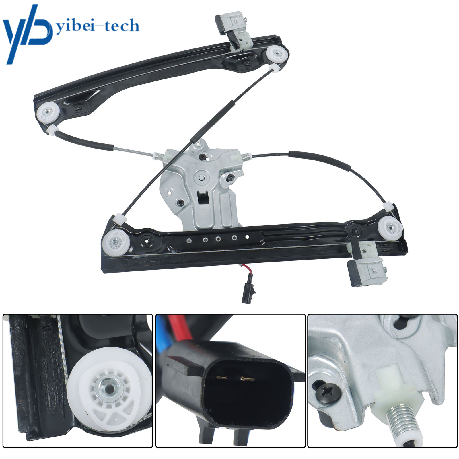 Front Driver Side Window Regulator Assembly w/ Motor For Chevy Cruze 2012-2015