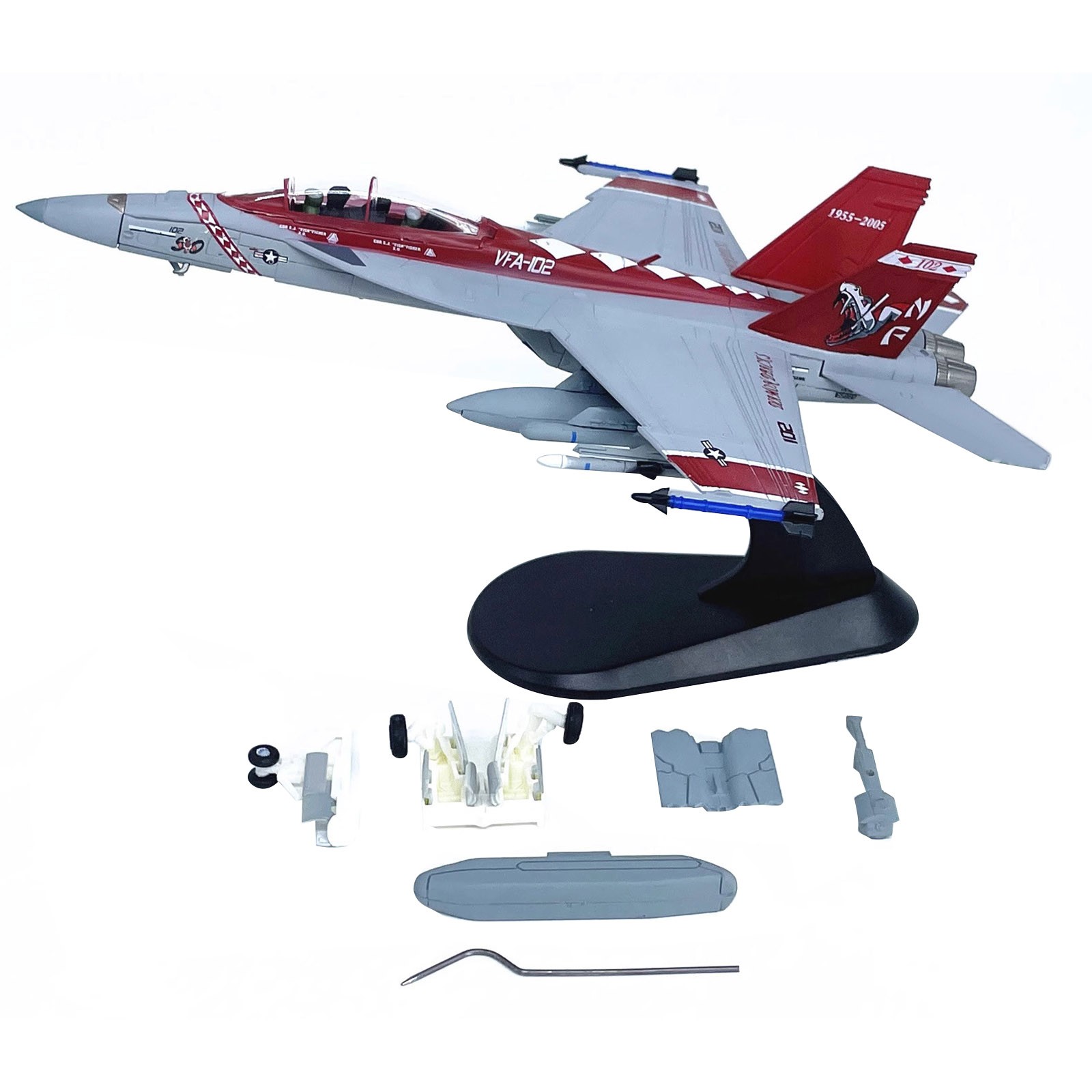 F/A-18 Super Hornet Strike Fighter VFA-102 Diamondbacks Model Plane