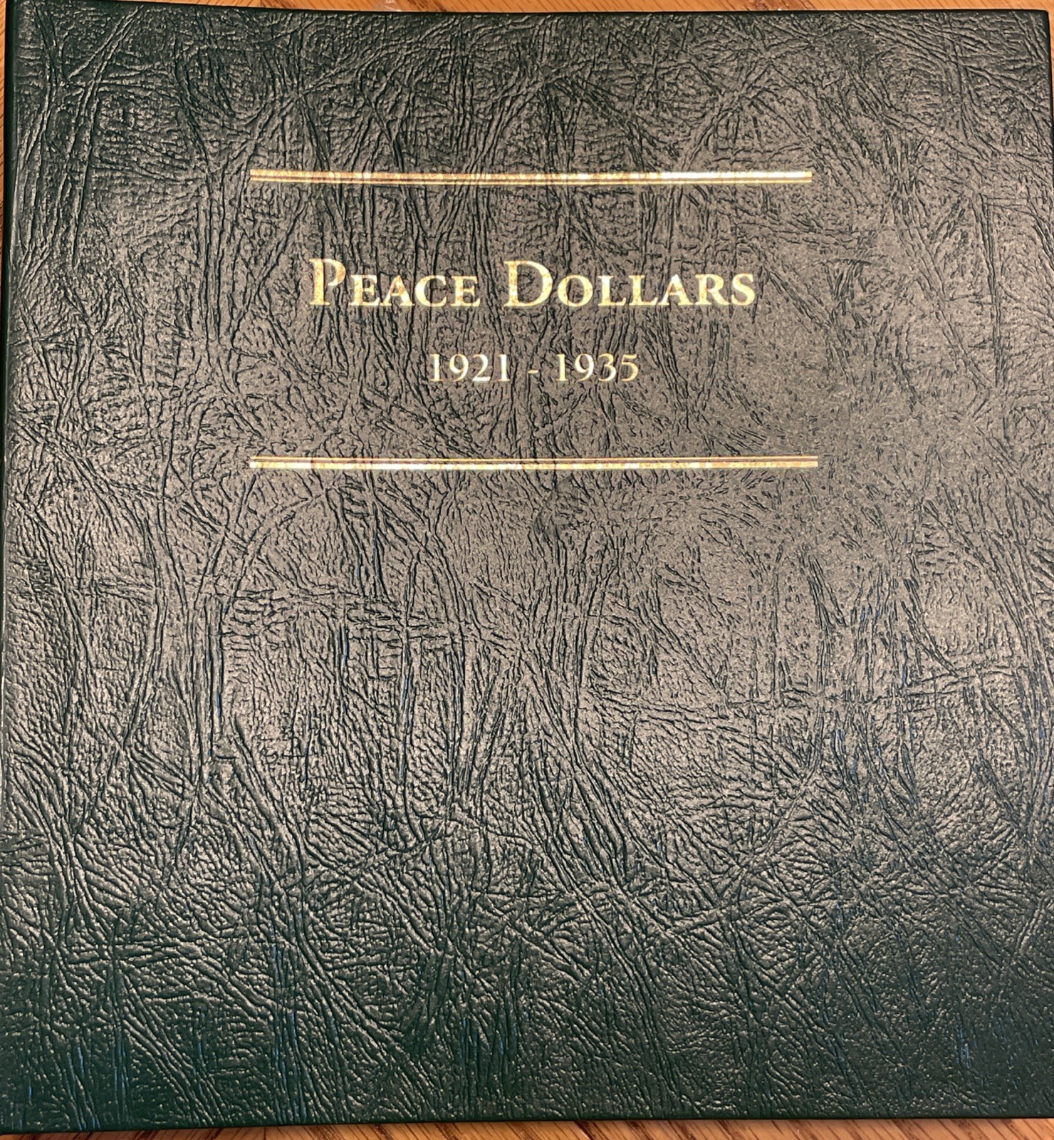 1921-1935 Complete Peace Dollar $1 Set Of 24 Silver Coins In Littleton Album