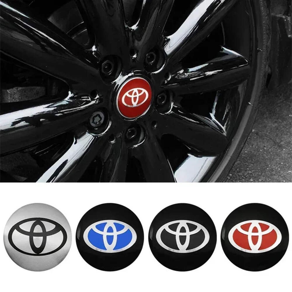 4pcs 56mm Car Styling Wheel Center Hub Caps Stickers Badge Emblem Decoration Dec