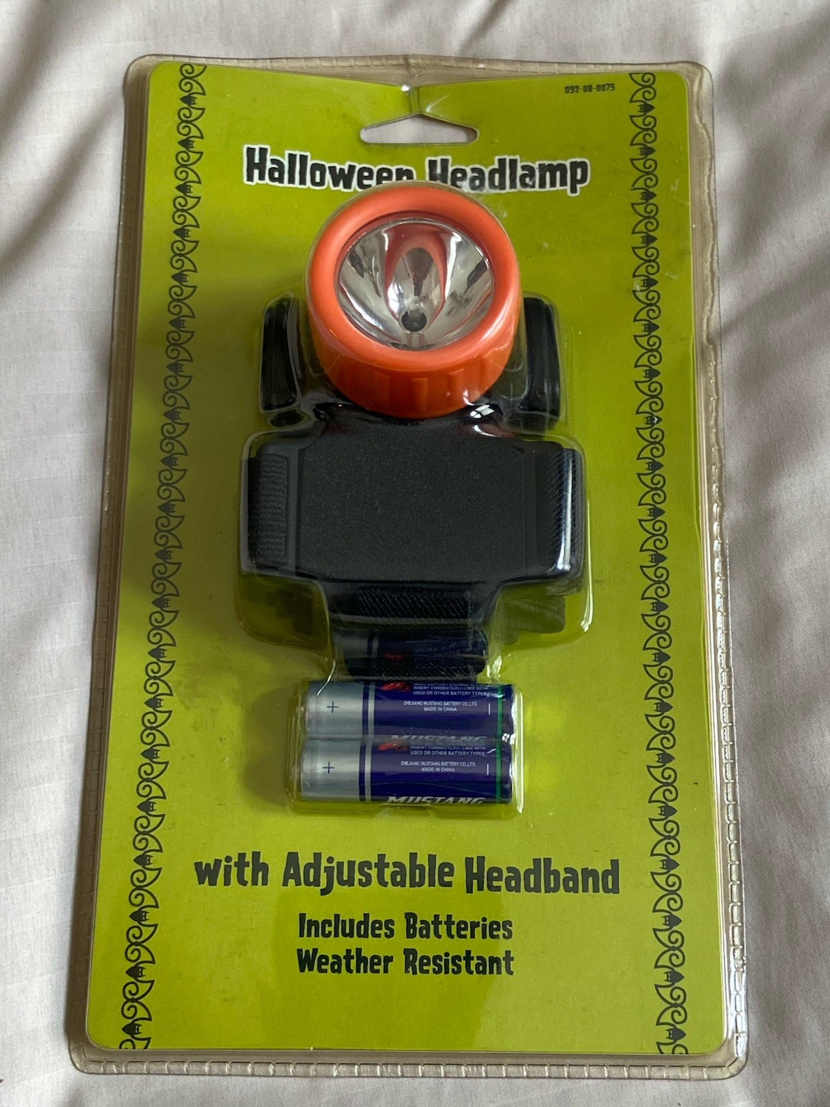 NIP Light-up Halloween Headlamp Headband - Kids Camping Hiking Outdoor