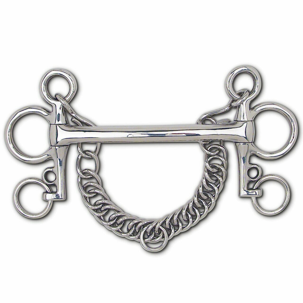 Toklat Stainless Steel Tom Thumb Mullen Mouth Pelham