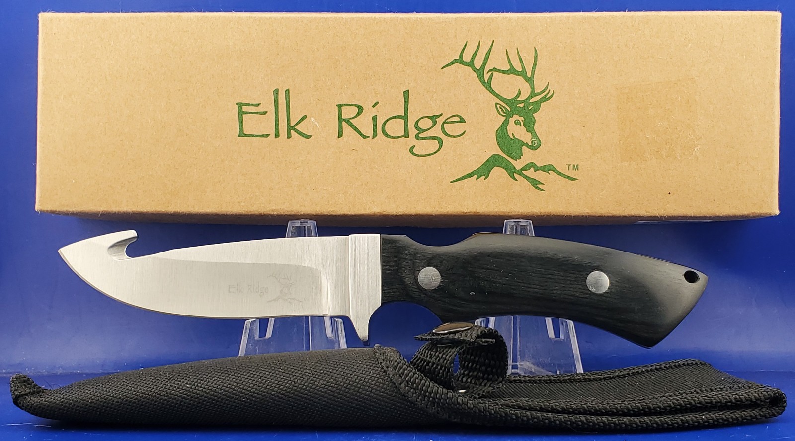 ELK RIDGE 8 1/2" FIXED BLADE GUTHOOK ER-066