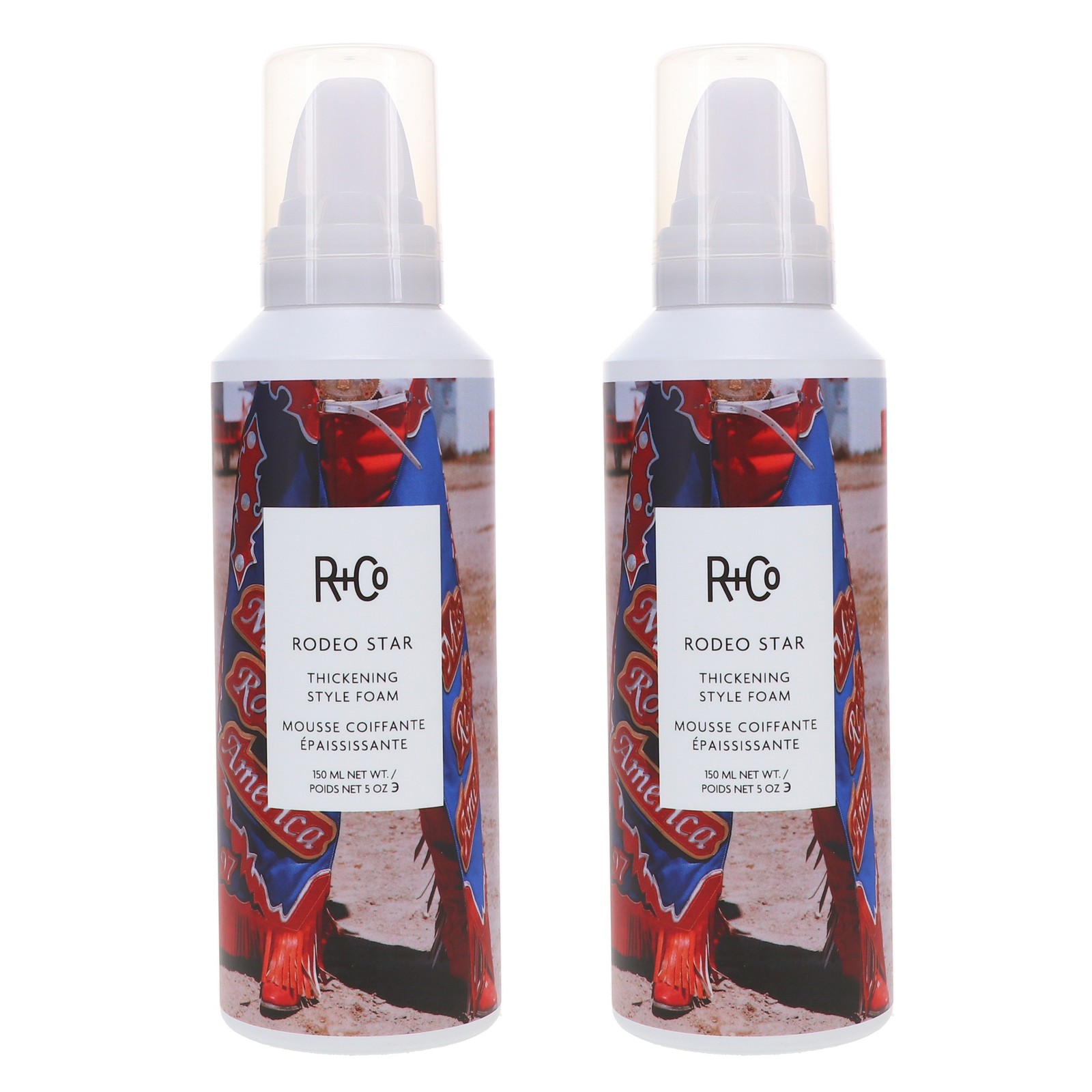 R+Co RODEO STAR Thickening Style Foam 5 oz 2 Pack