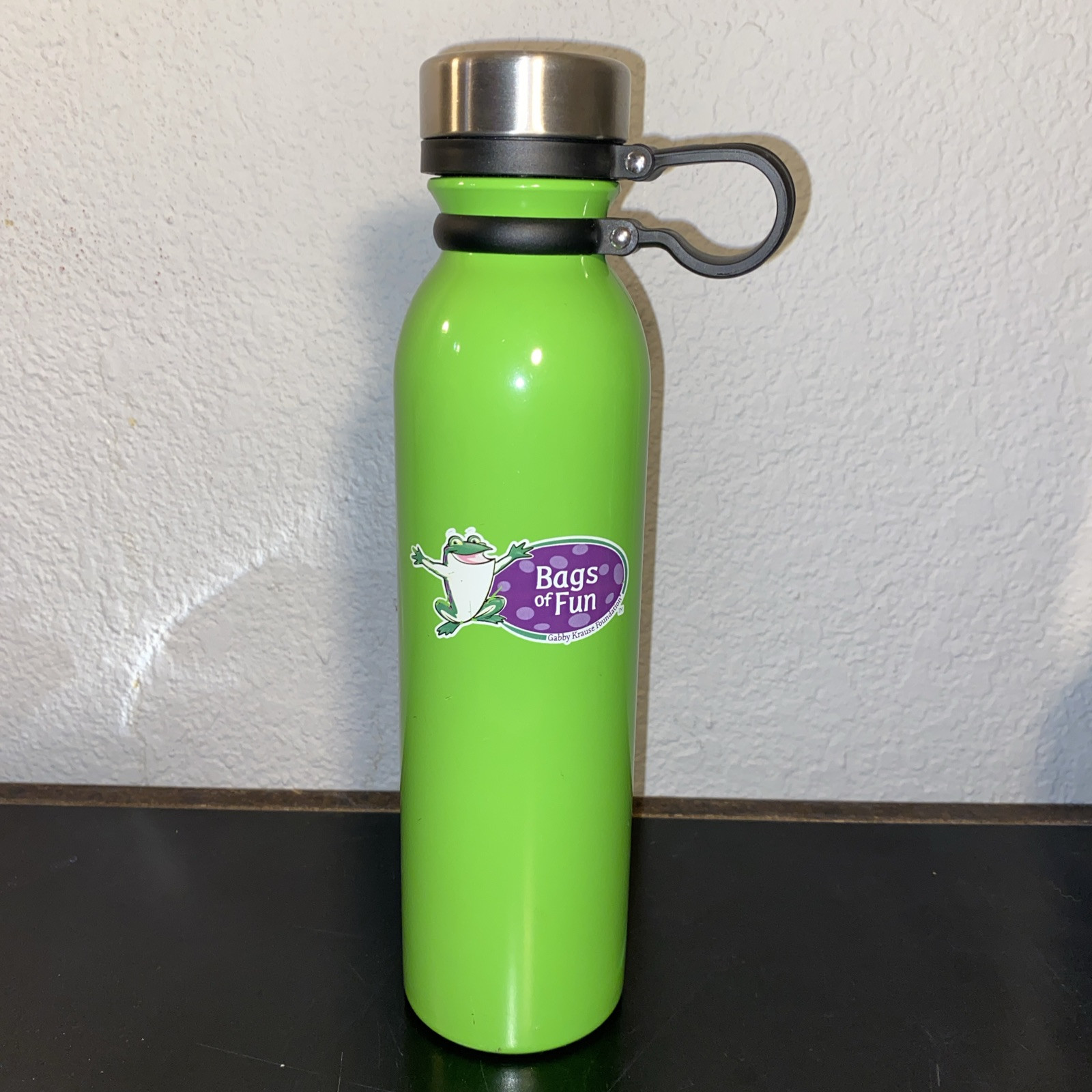 25oz Aluminum Sports Water Bottle Travel Bags Of Fun By Gabby Krause Foundation