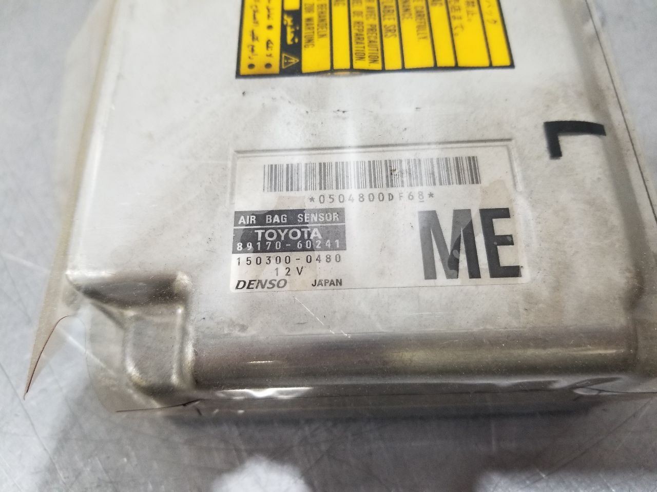 07 2007 GX470 SRS CONTROL MODULE 89170-60241