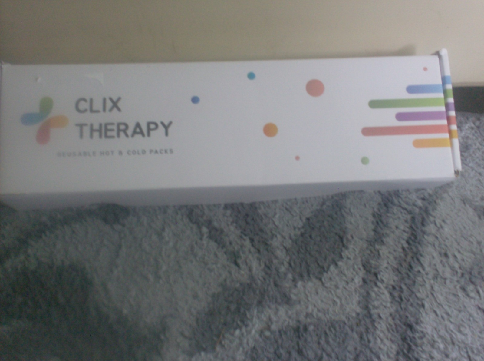 Clix Therapy Reusable Hot & Cold Packs Feet Foot Pain Relief Therapy NIB