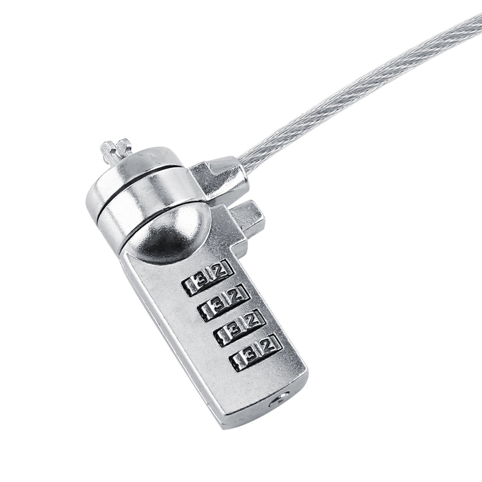 Laptop Combination Security Lock Cable Chain Theft Deterrent 4 Digit Password