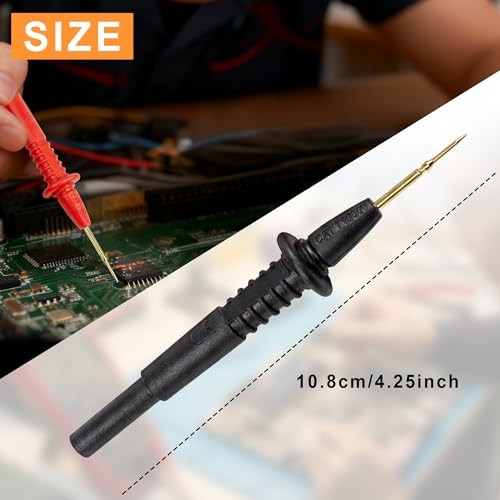 Multimeter Meter Tester Needle Point, Test 1000 VDC ZP5 Ultra-Sharp Test Probe