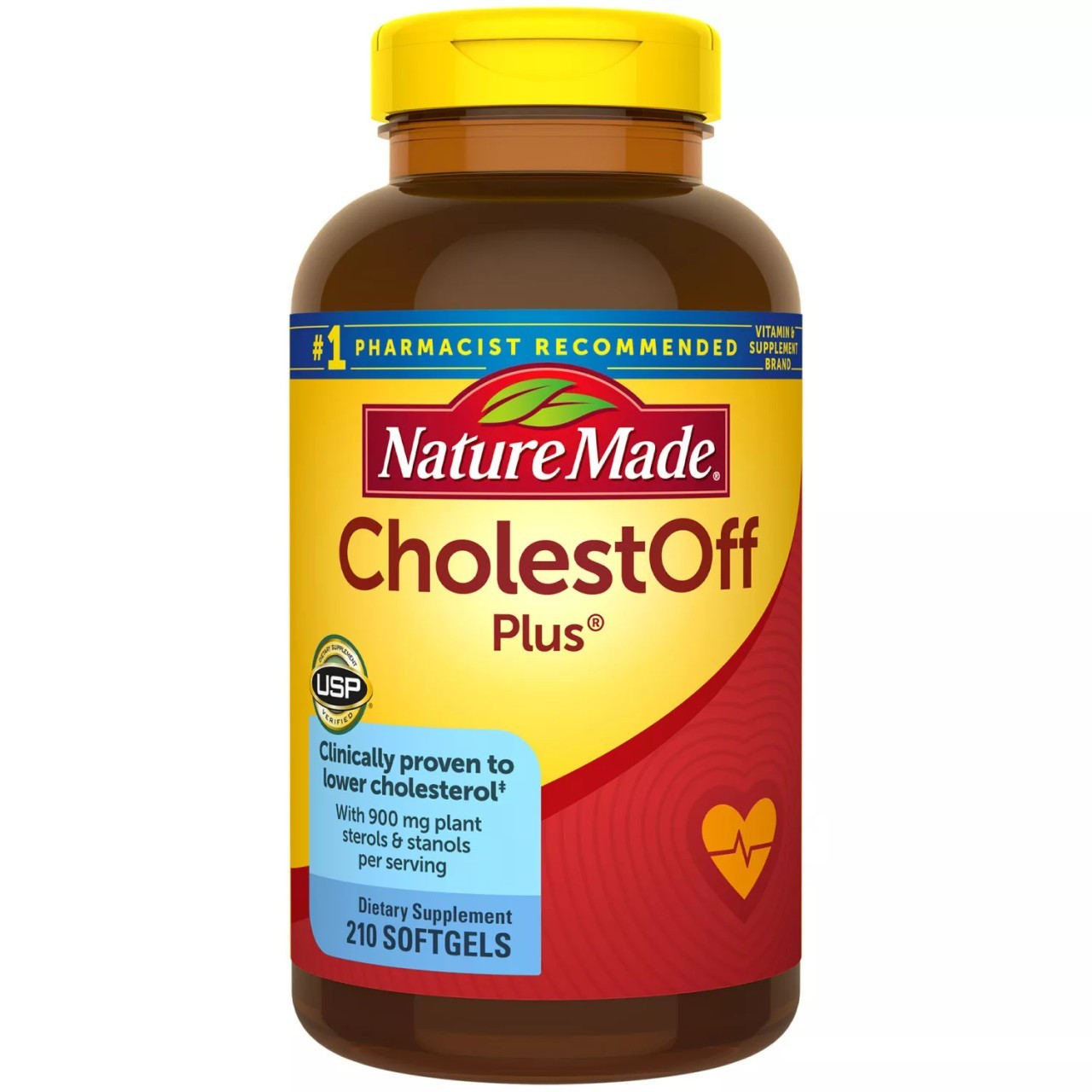 Nature Made CholestOff Plus 210 Softgels