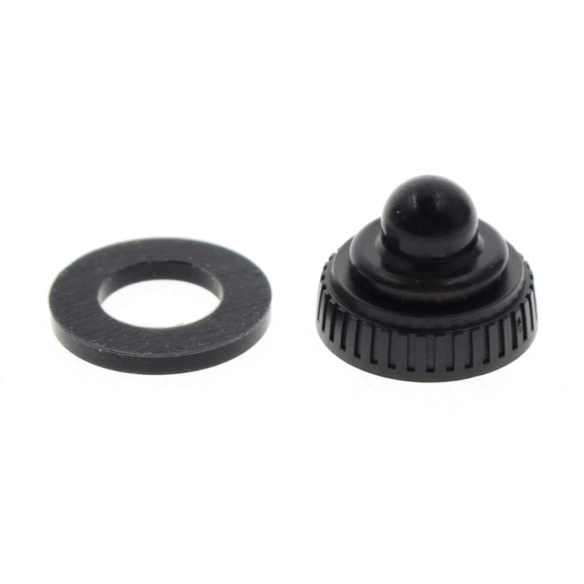 5pcs 4" Wire Leads Waterproof On-Off Push-Button Switch for Motorcycle Car 12V