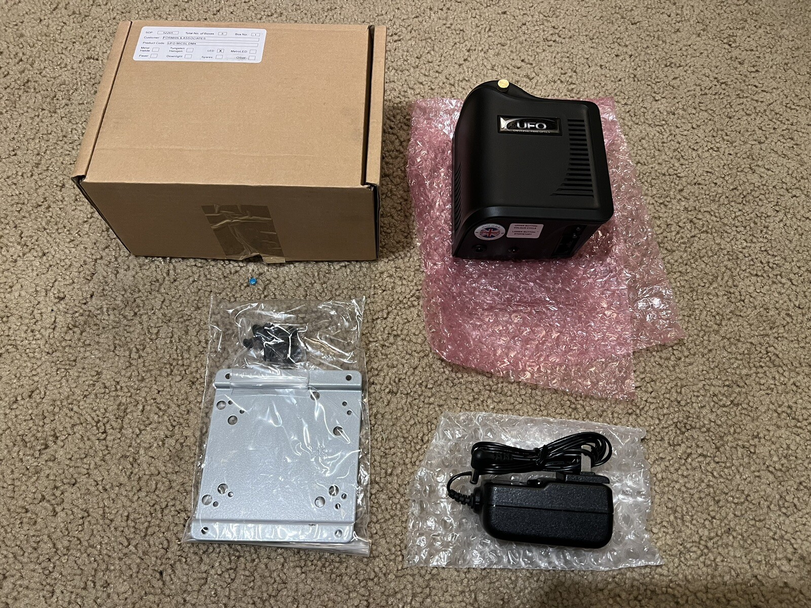 Universal Fibre Optics UFO Model Type: UFO MIC SL , Serial No: 183450