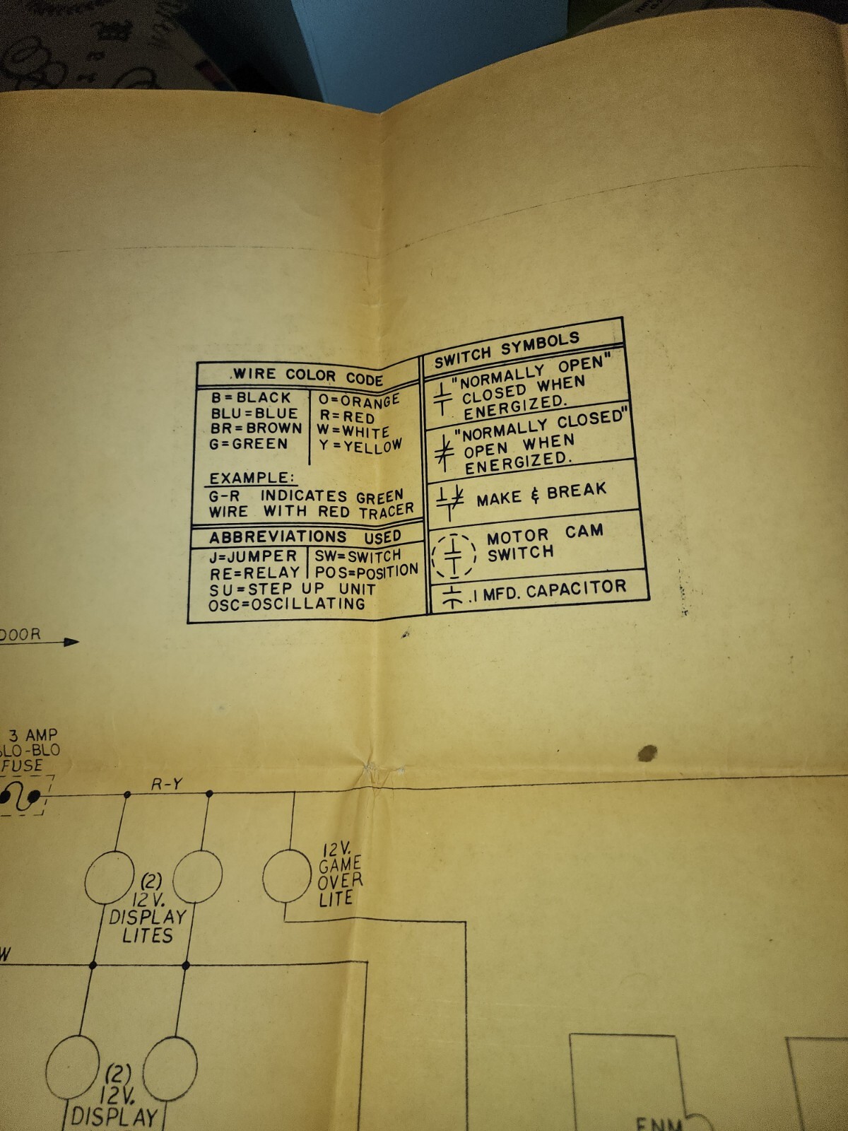 Playtime Schematic Midway Arcade