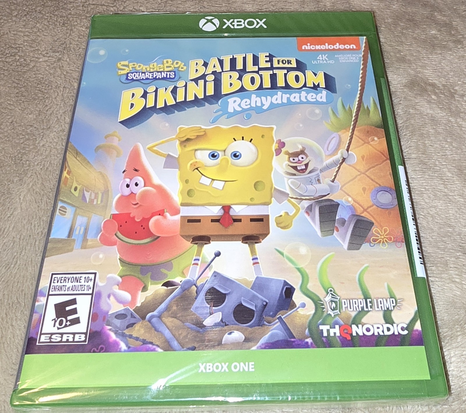 Spongebob Squarepants: Battle for Bikini Bottom Rehydrated - Xbox One NEW SEALED