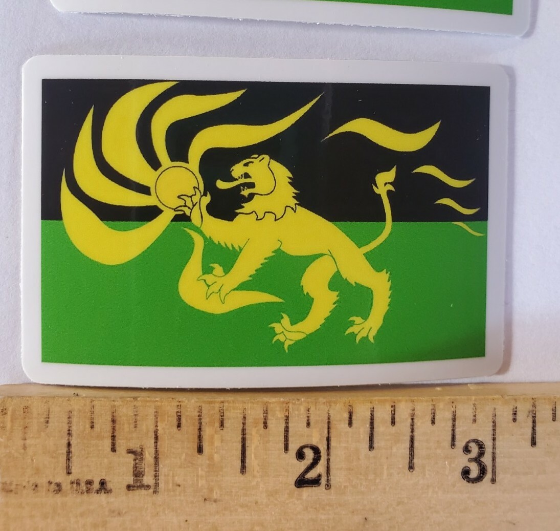 ZAMUNDA FLAG DECALS (2)